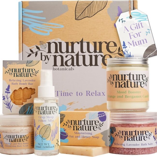 Nurture by Nature Spa Gift Baskets for Women